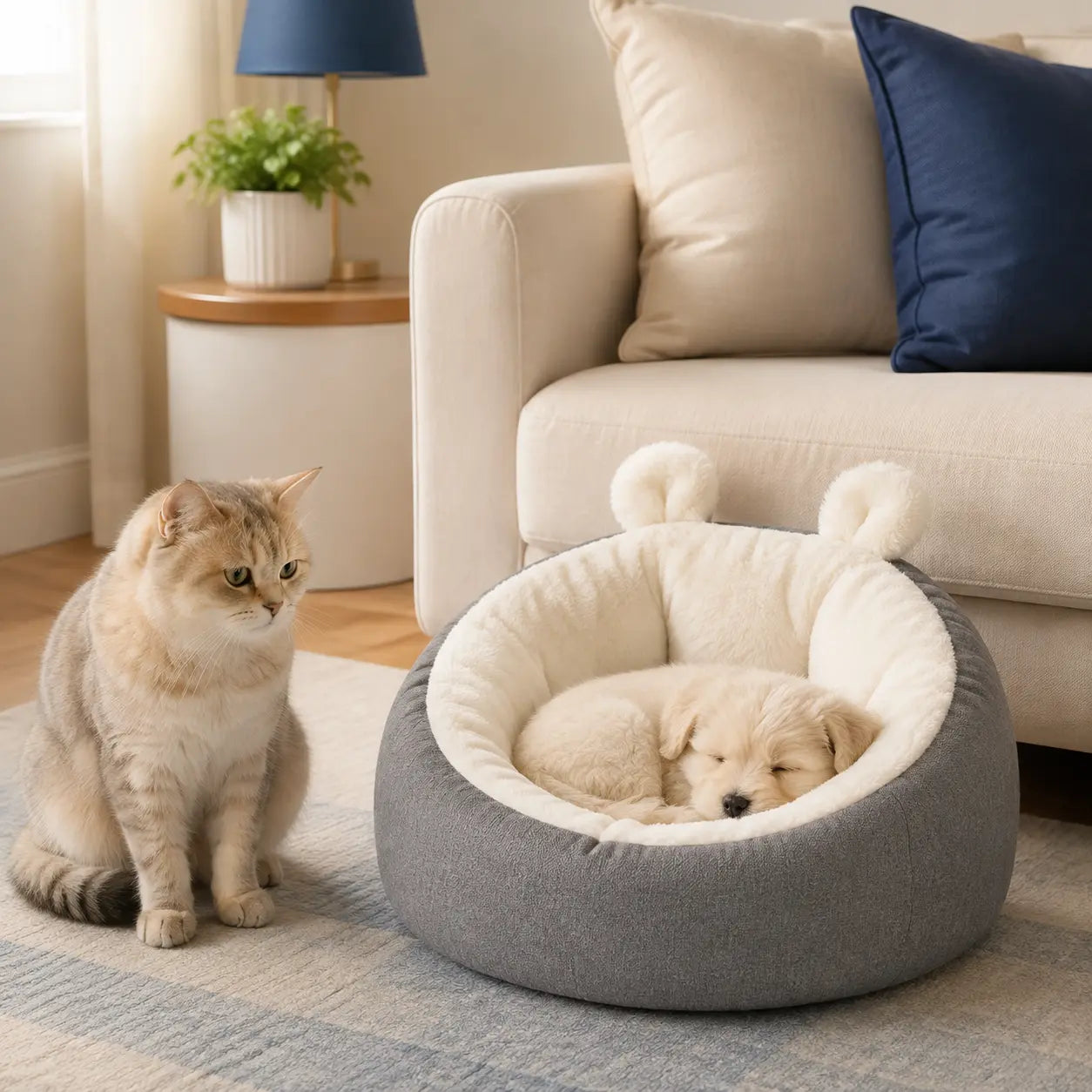 Furavora Cozy Sleeping Nest — Gray