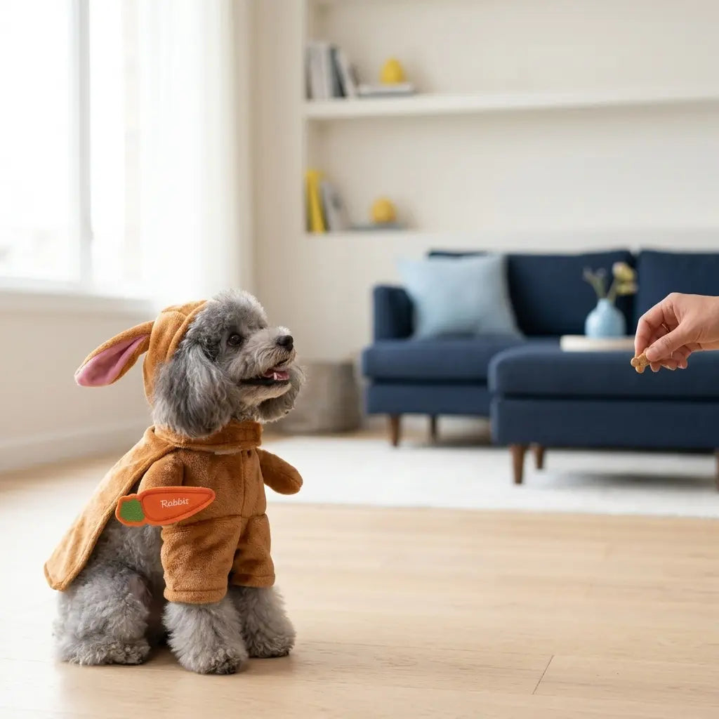Furavora Upright Hero Costume — Brown rabbit