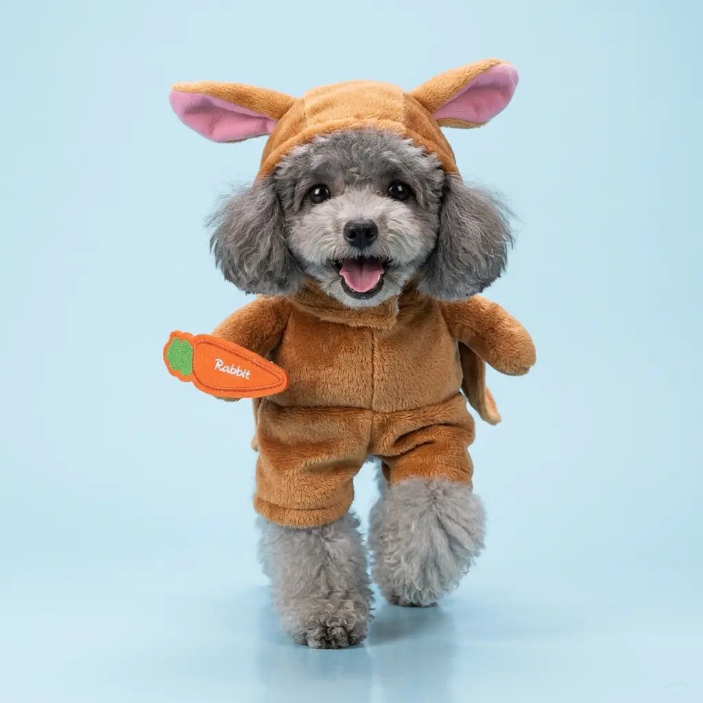 Furavora Upright Hero Costume — Brown rabbit