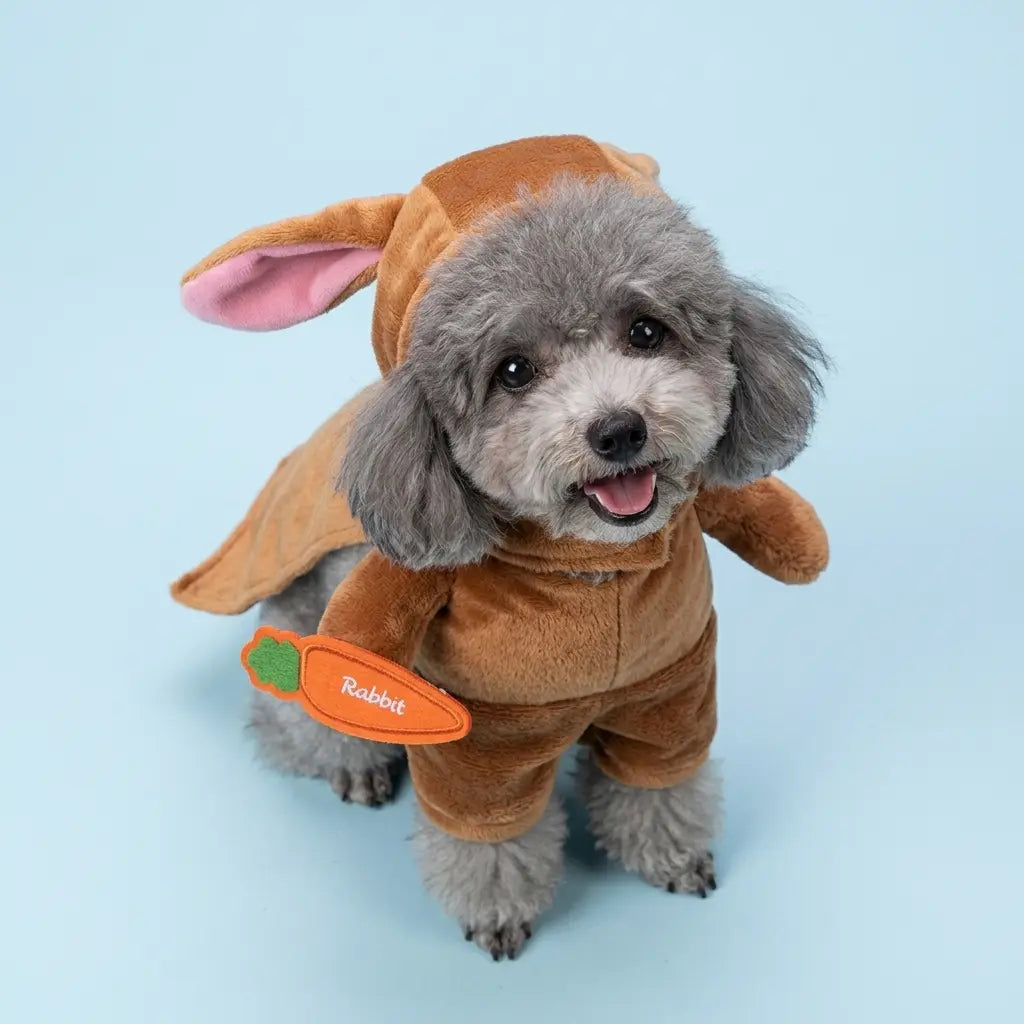 Furavora Upright Hero Costume — Brown rabbit