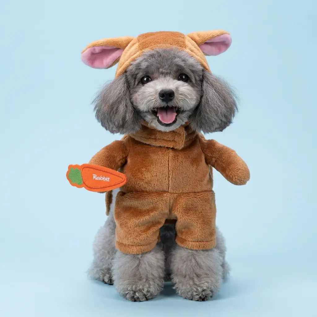 Furavora Upright Hero Costume — Brown rabbit