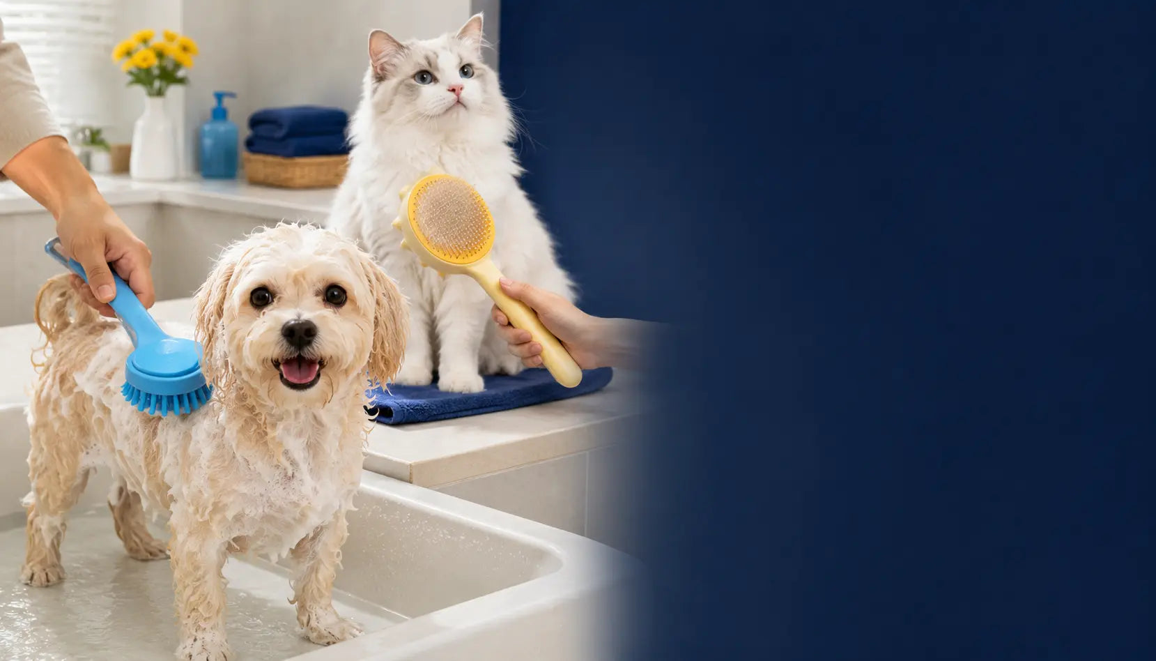 BRUSH. BATHE. BOND.